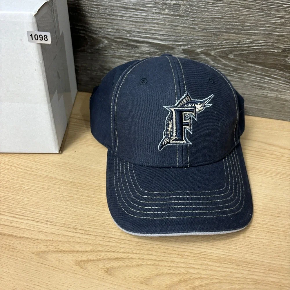 Florida Marlins‎ Hat Cap Fitted Youth One Size Blue MLB Baseball Twins Boys